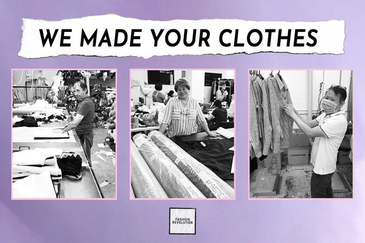 Who made your clothes?