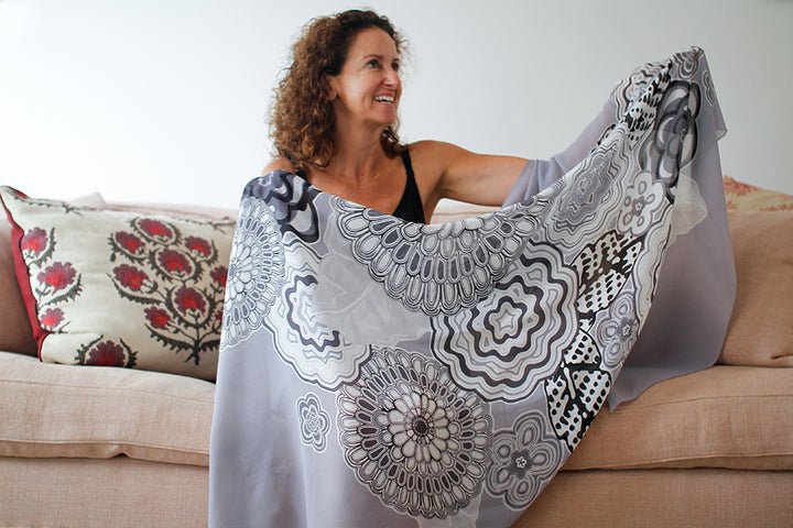 Hello Margot Design Scarves!
