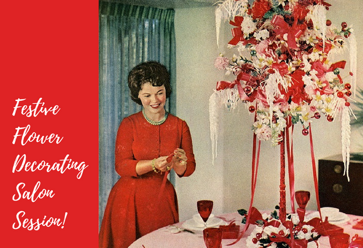 Learn festive flower arranging!