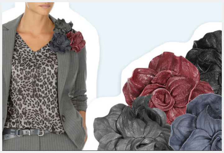 Leather Flower Goodness by Sash