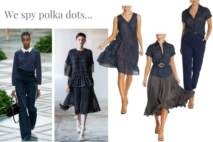 We spy polka dots!