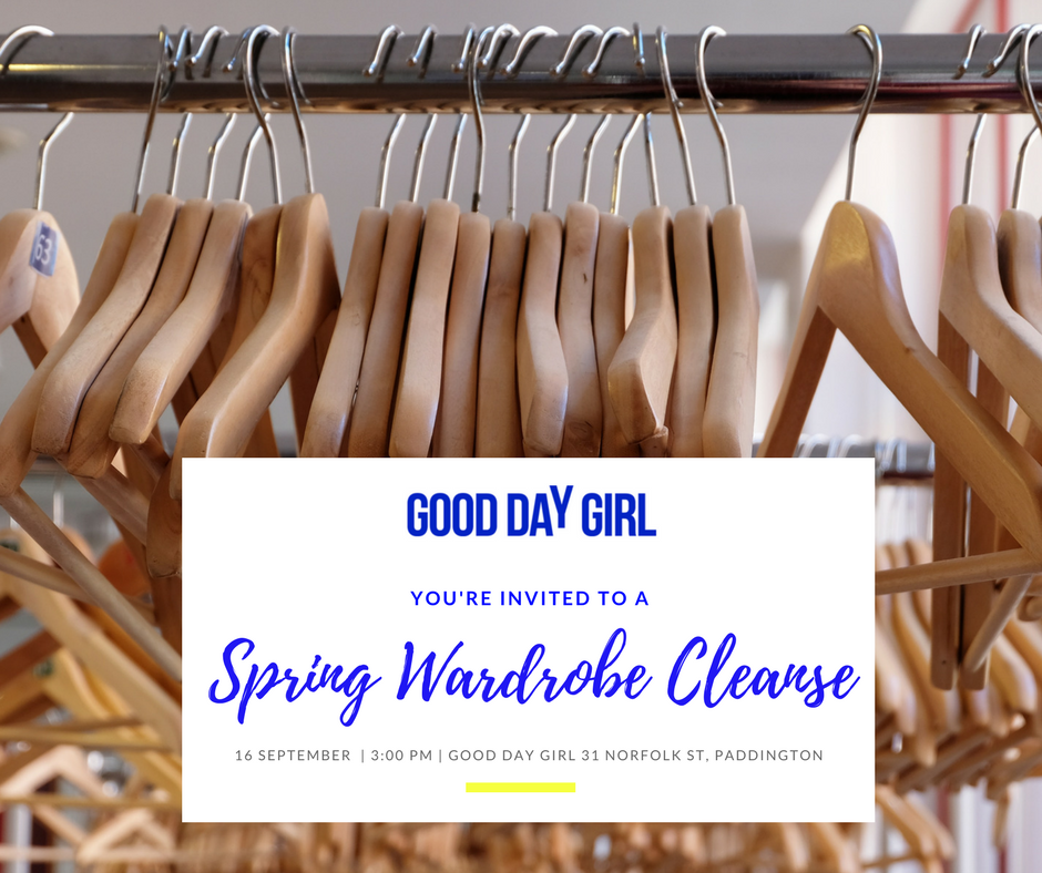 Workshop: Spring Wardrobe Clean!