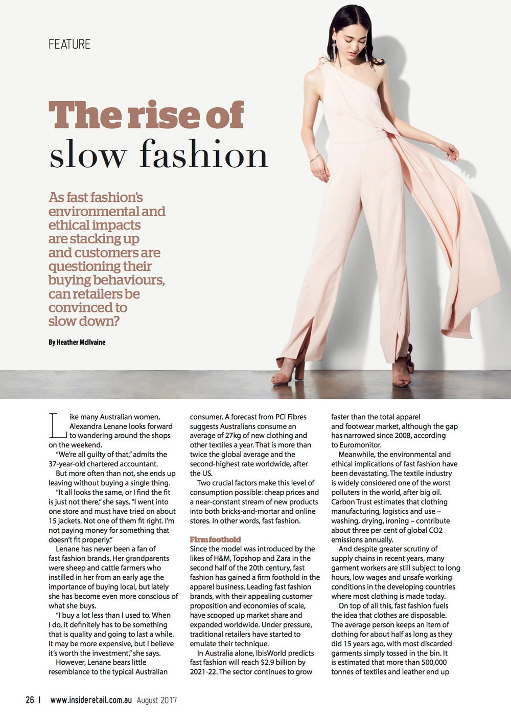 The Rise of Slow Fashion